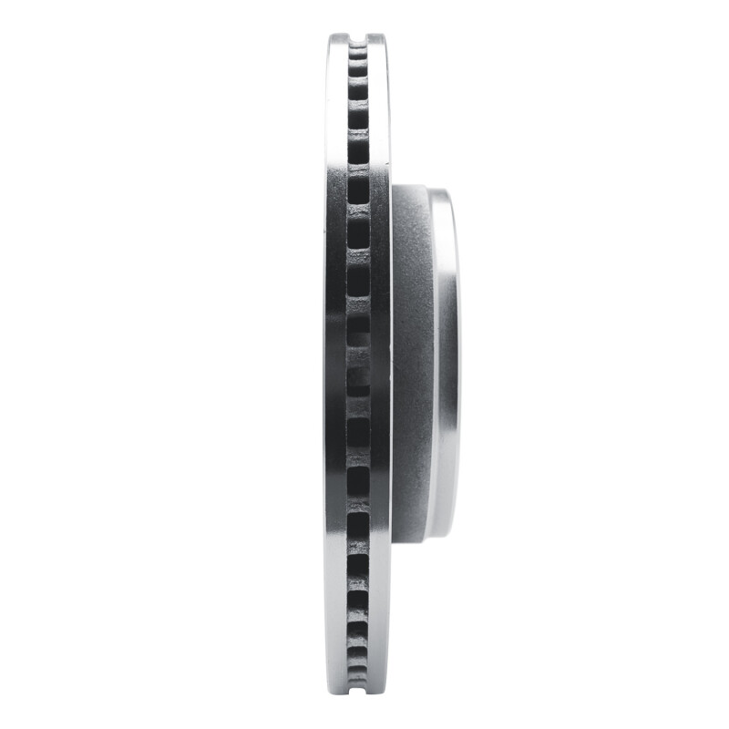 Jeep Grand Wagoneer Brake Rotor (1) - Front Right - R1 Concepts - Drilled & Slotted - Silver - `21-`25